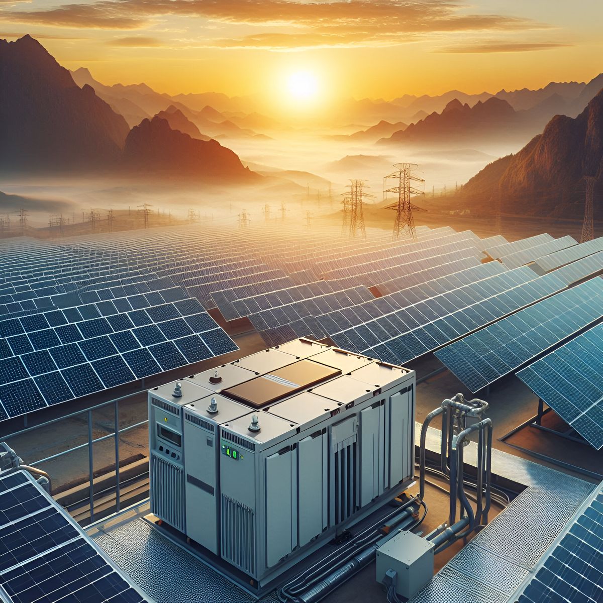 Solar Battery Storage Installation